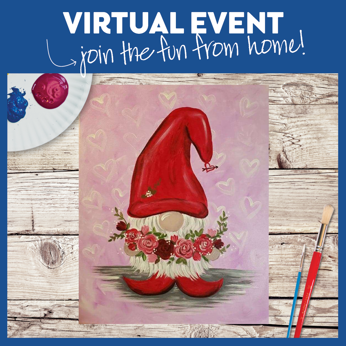 VIRTUAL EVENT (Not in-studio)